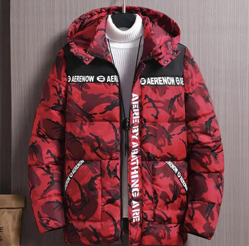 เช่าเสื้อกันหนาว ชาย รุ่น RANGER สี แดง