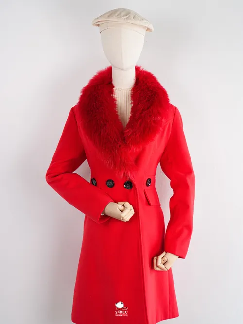 เช่าเสื้อโค้ท หญิง รุ่น WONDER สี แดง