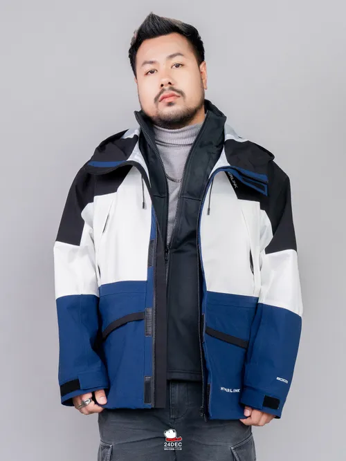 เช่าเสื้อกันหนาว ชาย รุ่น HYPERLINK สี ขาว