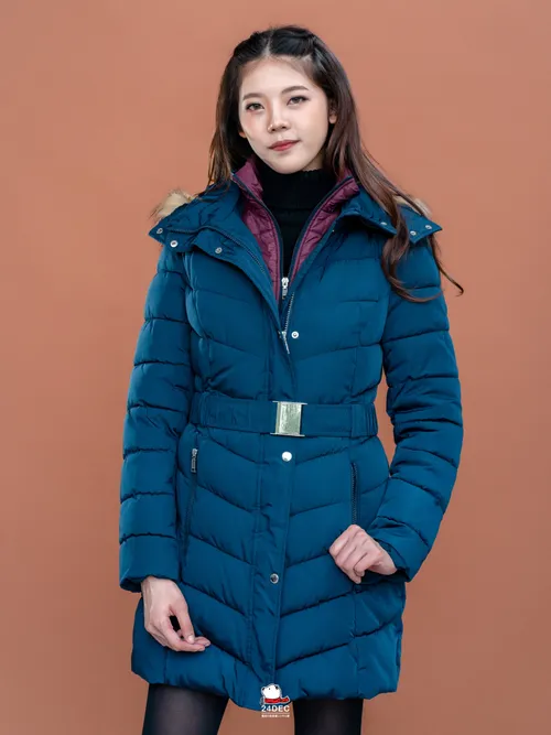 เช่าเสื้อกันหนาว หญิง รุ่น PHILADELPHIA สี น้ำเงิน 