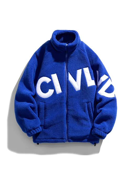 เช่าเสื้อแจ็คเก็ต ชาย รุ่น NOOB สี น้ำเงิน