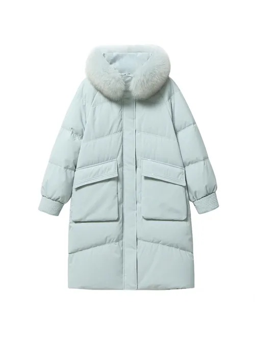 เช่าเสื้อกันหนาว หญิง รุ่น CLAUDIA สี ฟ้า