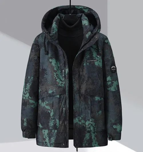 เช่าเสื้อกันหนาว ชาย รุ่น LANDSCAPE สี เขียว