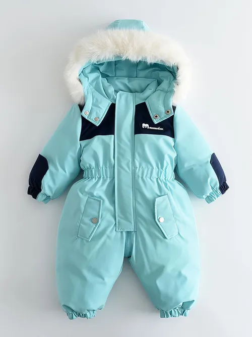 เช่าเสื้อกันหนาว เด็ก รุ่น PAMPER สี ฟ้า