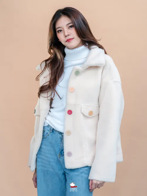 เช่าเสื้อแจ็คเก็ต หญิง รุ่น SUMMARY สี ขาว