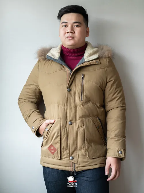 เช่าเสื้อกันหนาว ชาย รุ่น AUSTRIA สี น้ำตาล