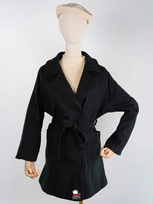 เช่าเสื้อโค้ท หญิง รุ่น ZELDA สี ดำ