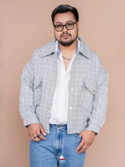 เช่าเสื้อแจ็คเก็ต ชาย รุ่น TORONTO สี เทา