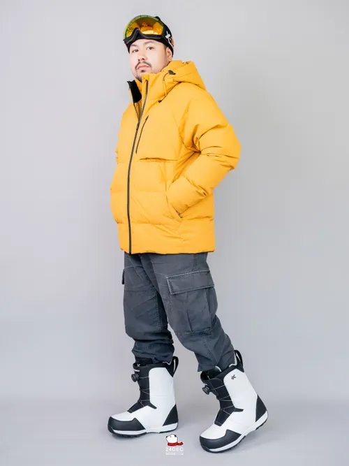 เช่าเสื้อกันหนาว ชาย รุ่น BENZEMA สี เหลือง