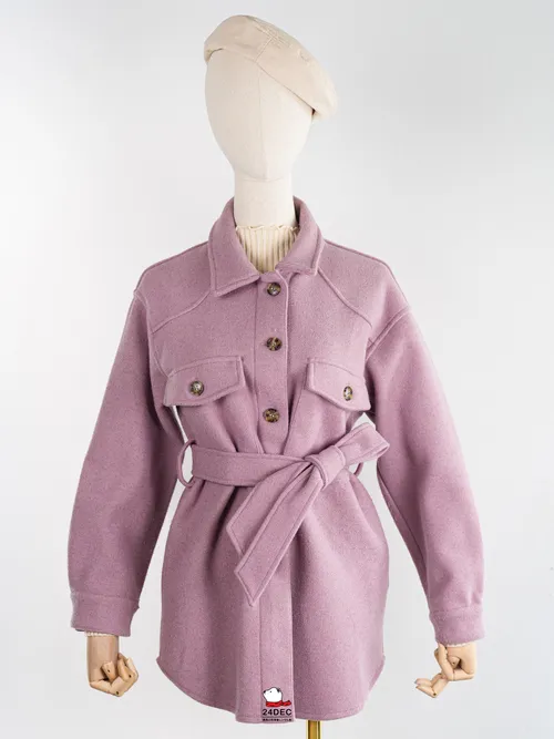 เช่าเสื้อโค้ท หญิง รุ่น BALCONY สี ม่วง