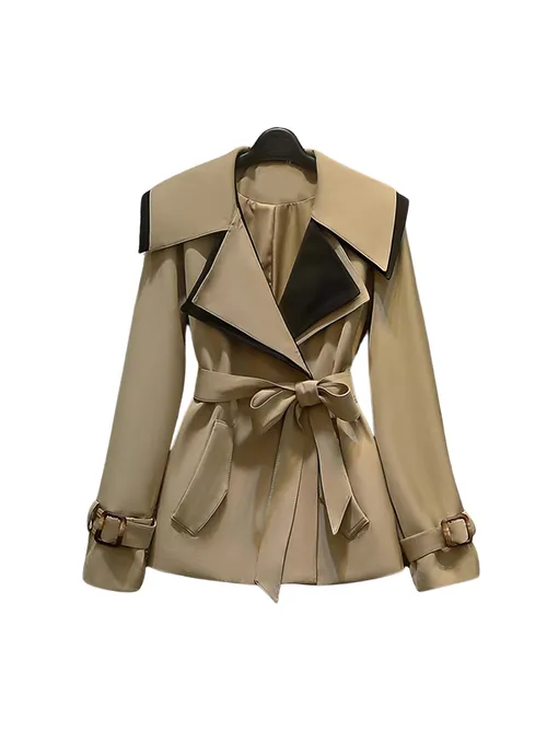 เช่าเสื้อเทรนช์โค้ท หญิง รุ่น NORMAL สี น้ำตาล