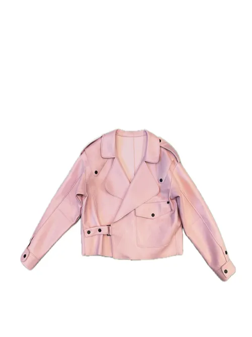 เช่าเสื้อแจ็คเก็ต หญิง รุ่น LENNON สี ชมพู