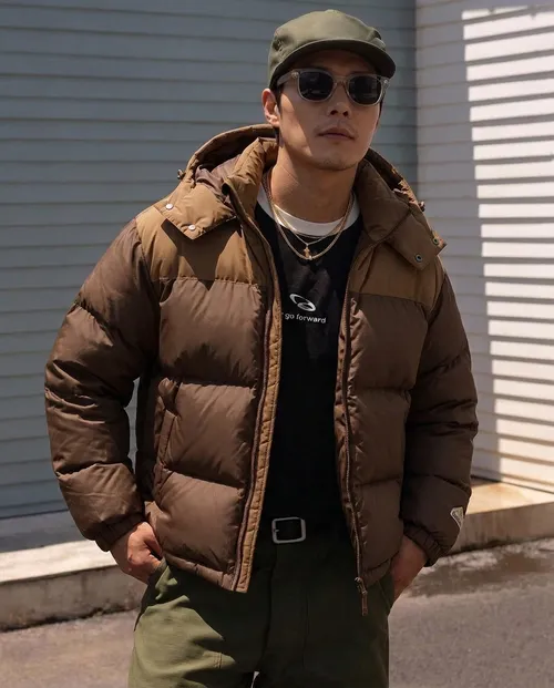 เช่าเสื้อกันหนาว ชาย รุ่น BRONSON สี น้ำตาล
