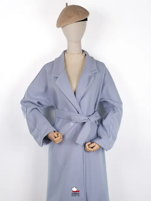 เช่าเสื้อโค้ท หญิง รุ่น POHANG สี ฟ้า