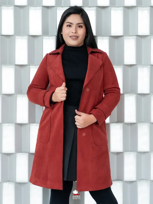 เช่าเสื้อเทรนช์โค้ท หญิง รุ่น LIZAJA สี ส้ม