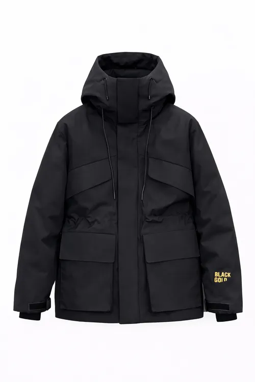 เช่าเสื้อกันหนาว ชาย รุ่น ASAHIKAWA สี ดำ