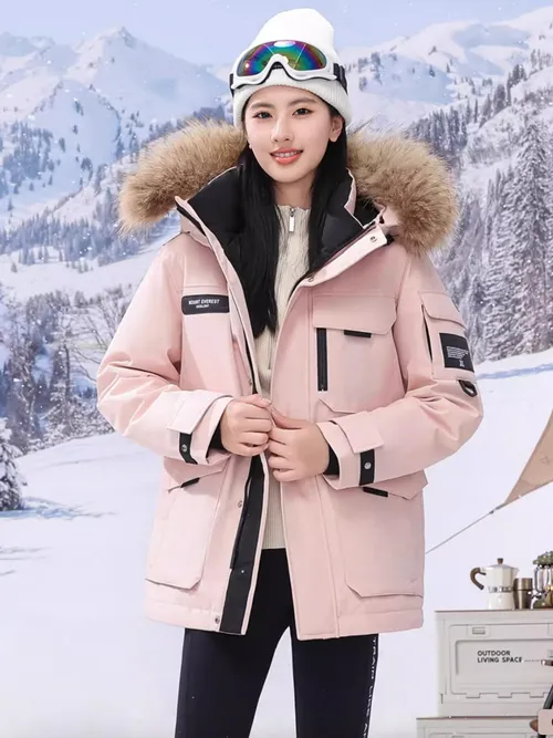 เช่าเสื้อกันหนาว หญิง รุ่น TROMSO สี ชมพู 