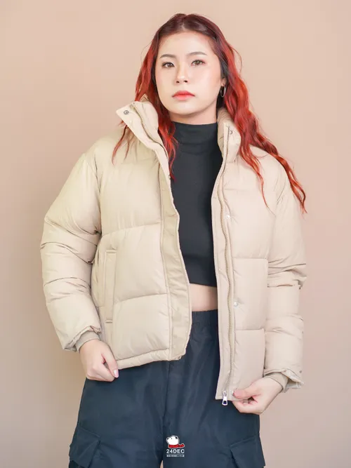 เช่าเสื้อกันหนาว หญิง รุ่น HARUKAS สี น้ำตาล