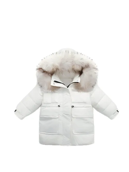 เช่าเสื้อกันหนาว เด็ก รุ่น TANYA สี ขาว