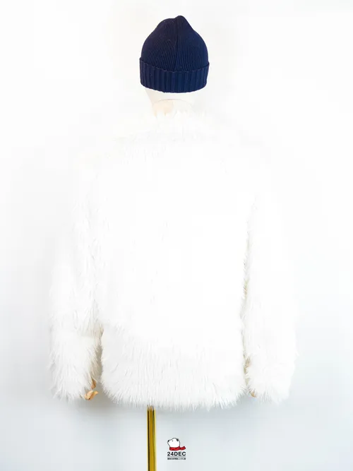 เช่าเสื้อขนเฟอร์ ชาย รุ่น INE สี ขาว