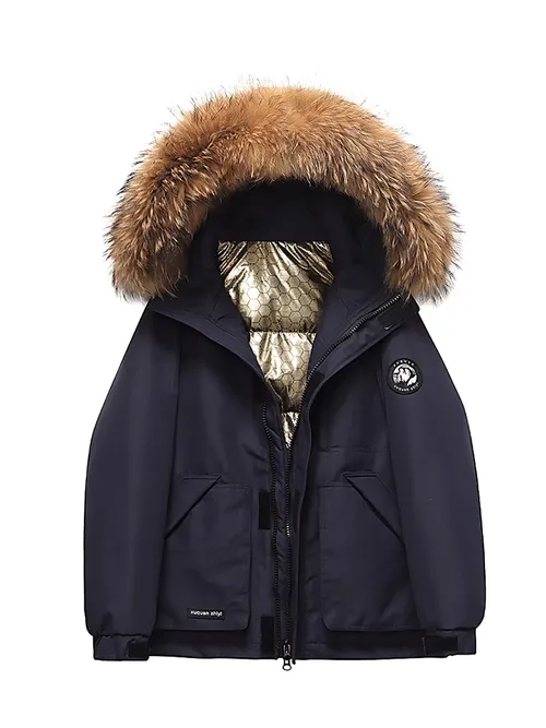 เช่าเสื้อกันหนาว หญิง รุ่น YAKUTSK สี น้ำเงิน