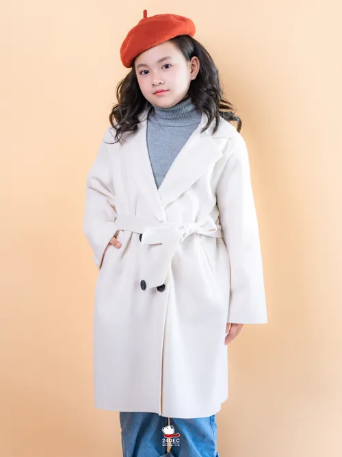 เช่าเสื้อโค้ท เด็ก รุ่น PHARAOH สี ครีม