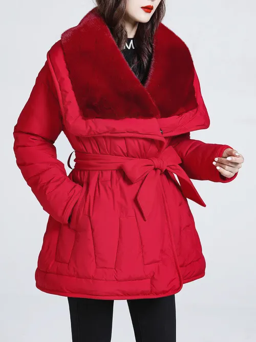 เช่าเสื้อกันหนาว หญิง รุ่น JAMAICA สี แดง 