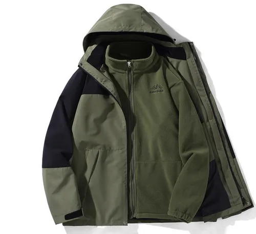เช่าเสื้อกันหนาว ชาย รุ่น KAZAKHSTAN สี เขียว