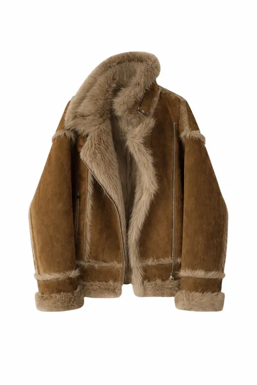 เช่าเสื้อแจ็คเก็ต หญิง รุ่น PENNY สี น้ำตาล