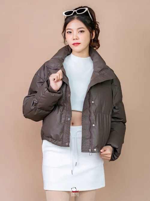 เช่าเสื้อกันหนาว หญิง รุ่น DILEMMA สี น้ำตาล