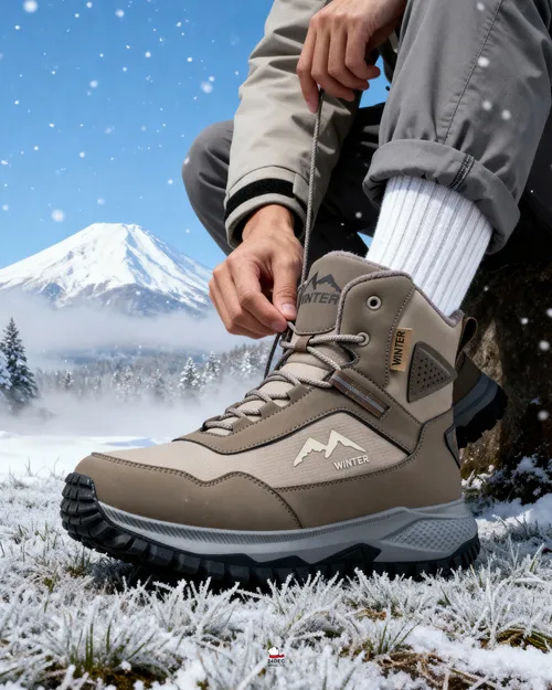 เช่ารองเท้าบูท ชาย/หญิง รุ่น JURGEN สี น้ำตาล