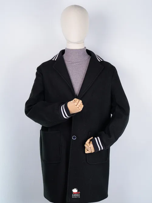 เช่าเสื้อโค้ท ชาย รุ่น KENSHI สี ดำ