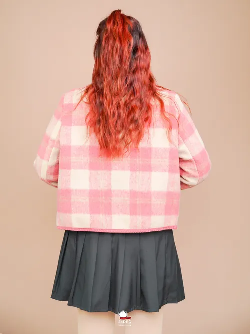 เช่าเสื้อแจ็คเก็ต หญิง รุ่น KABUKICHO สี ชมพู