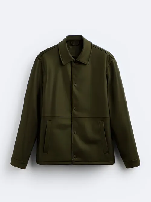 เช่าเสื้อแจ็คเก็ต ชาย รุ่น MINHO สี เขียว