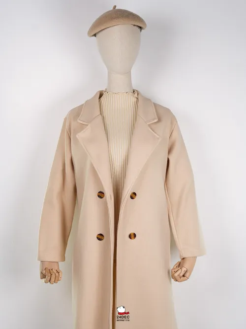 เช่าเสื้อโค้ท หญิง รุ่น GIVERNY สี ครีม