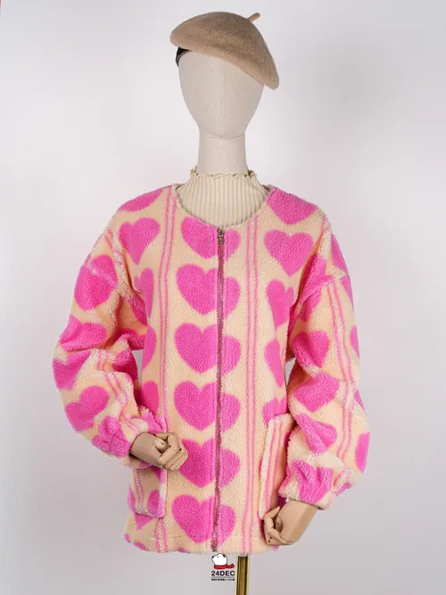 เช่าเสื้อแจ็คเก็ต หญิง รุ่น BERGAMO สี ชมพู