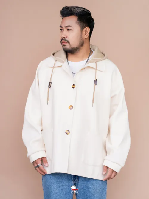 เช่าเสื้อโค้ท ชาย รุ่น SOUTHSIDE สี ครีม