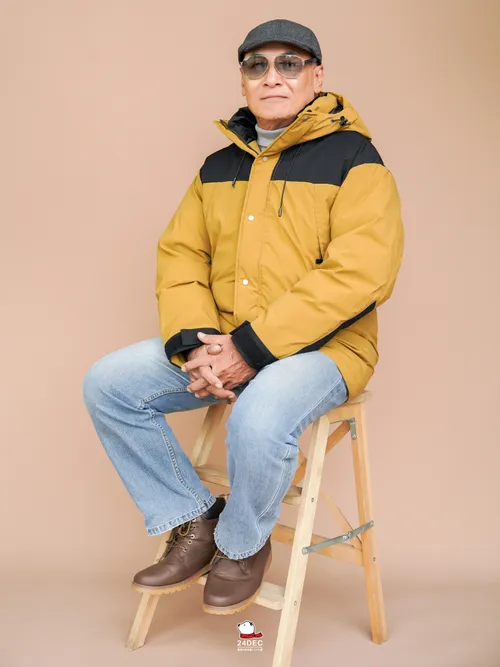 เช่าเสื้อกันหนาว ชาย รุ่น ZIDANE สี เหลือง