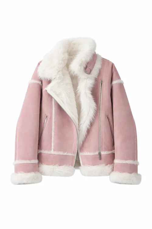 เช่าเสื้อแจ็คเก็ต หญิง รุ่น PENNY สี ชมพู