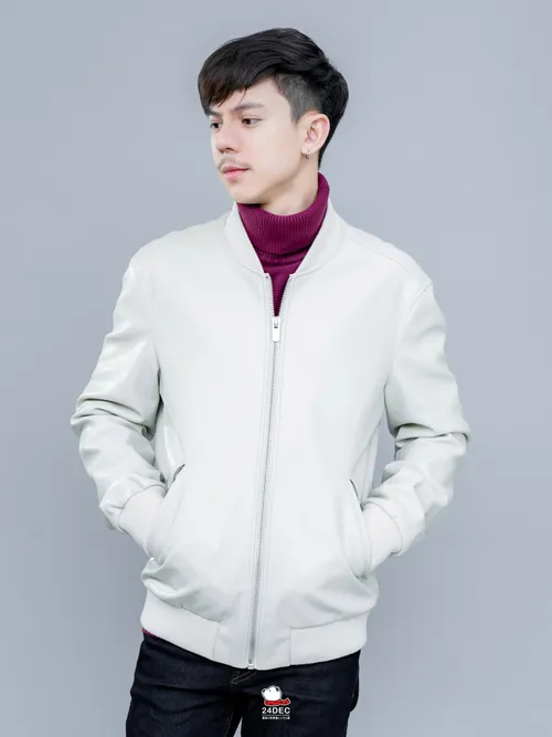 เช่าเสื้อแจ็คเก็ต ชาย รุ่น BLANCO สี ขาว