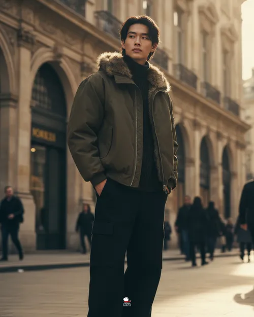 เช่าเสื้อแจ็คเก็ต ชาย รุ่น SOUL สี เขียว