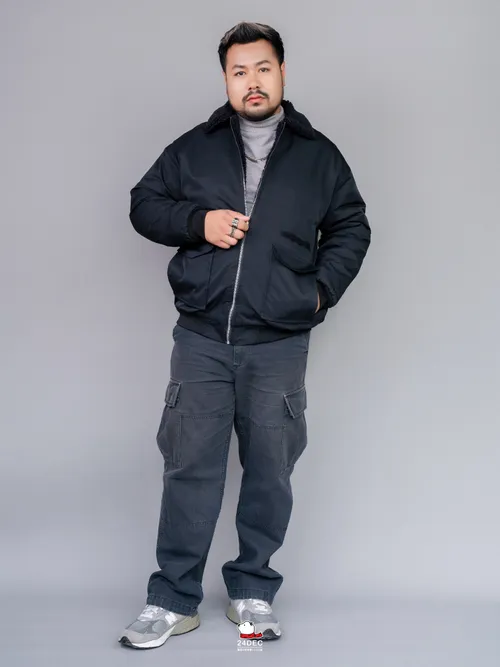 เช่าเสื้อแจ็คเก็ต ชาย รุ่น MERSEYSIDE สี ดำ