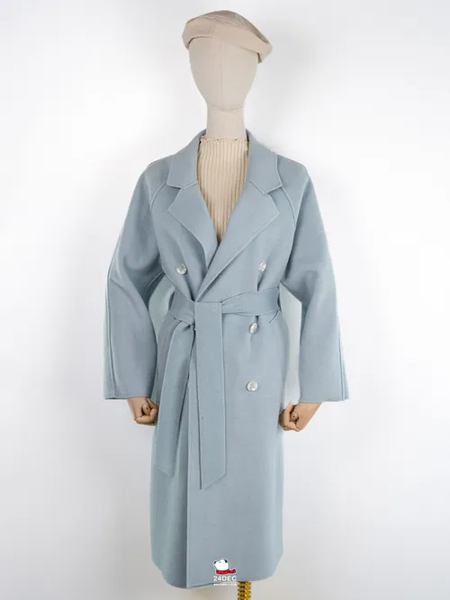 เช่าเสื้อโค้ท หญิง รุ่น CRETE สี ฟ้า