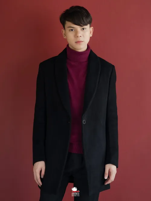 เช่าเสื้อโค้ท ชาย รุ่น GONJU สี ดำ