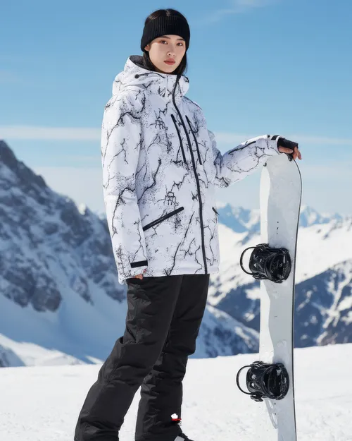 เช่าเสื้อสกี ชาย รุ่น LEVERKUSEN สี ขาว