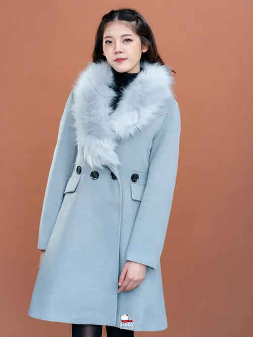 เช่าเสื้อโค้ท หญิง รุ่น WONDER สี เทา