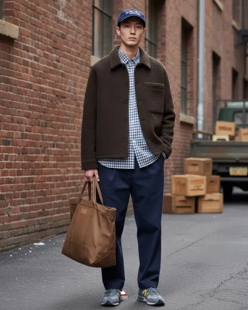 เช่าเสื้อแจ็คเก็ต ชาย รุ่น GRIZZLY สี น้ำตาล