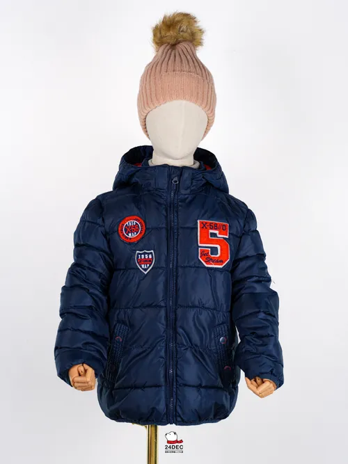 เช่าเสื้อกันหนาว เด็ก รุ่น RIBBA สี น้ำเงิน