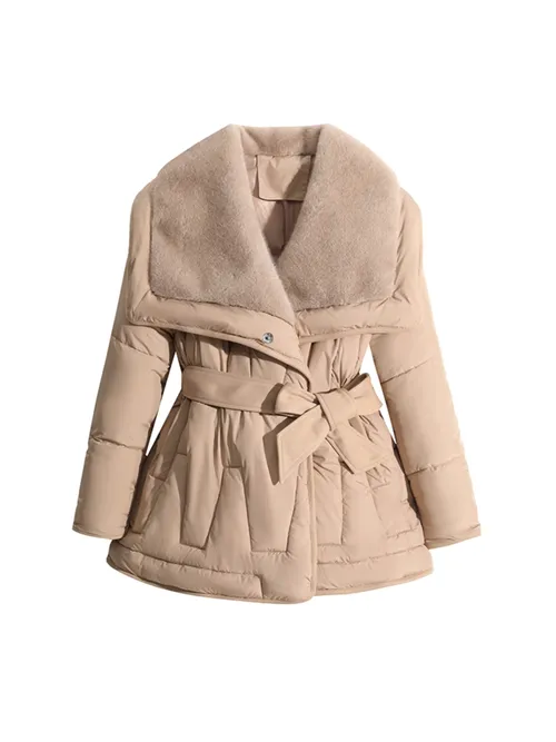 เช่าเสื้อกันหนาว หญิง รุ่น JAMAICA สี น้ำตาล