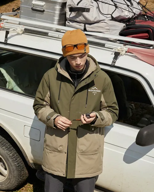 เช่าเสื้อกันหนาว ชาย รุ่น TOUBKAL สี เขียว